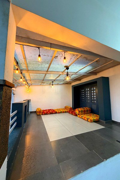 Rooftop common seating